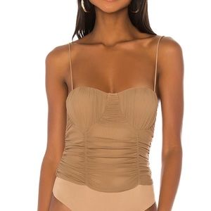 Albany Bodysuit in Taupe Brown
Lovers and Friends